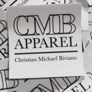CMB Apparel Classic Logo Sticker
